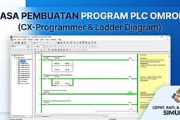 Jasa Pembuatan Program PLC Omron (CX-Programmer) & Ladder Diagram.