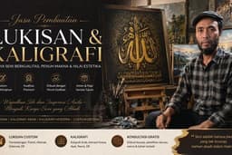 Jasa Pembuatan Lukisan & Kaligrafi Custom Berkualitas | Handmade, Elegan, dan Eksklusif
