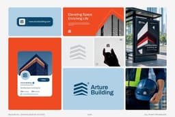 LOGO + BRAND IDENTITY MODERN MINIMALIS UMKM, BRAND DAN PERUSAHAAN