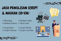 Jasa Penulisan Script & Naskah