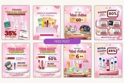 Jasa Desain Post Instagram Aesthetic & Informatif (Canva) : Feeds, Carousel, Puzzle Feed, Infografis