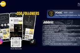 Social Media Specialist & Graphic Design