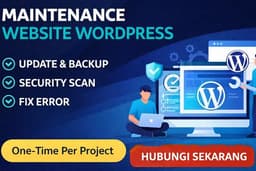 Jasa Maintenance Website WordPress / Jasa Pemeliharaan Website Wordpress