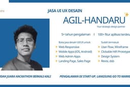 Jasa UI/UX desain untuk web responsive, mobile apps, dashboard