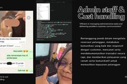 Admin and customer handling