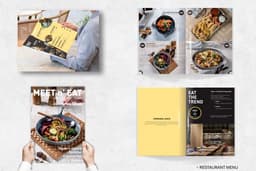 Desain Menu Restaurant, Cafe, dan Lainnya.