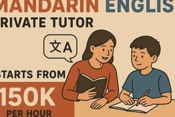 Privat Tutor Mandarin atau Inggris