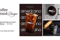 Aesthetic Coffee Brand Design (Poster & Mockup Visuals)
