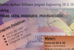 Jasa pelatihan software gambar teknik (AUTOCAD, CATIA, SOLIDWORK)