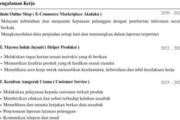 Customer Service dan Admin