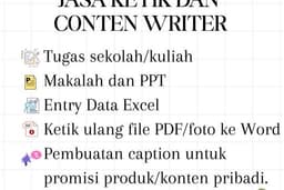 Jasa Pengetikan & Content Writing Serbaguna – Lia's Writings