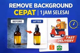 Hapus Background Foto Produk Rapi & Cepat (Mulai 35K, HD PNG + Bonus)