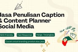 Bikin Caption Menarik & Planner Konten Sosmed untuk Bisnis Online