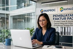 Jasa Pembuatan Faktur Pajak (E-Faktur) untuk pekerjaan Ekatalog dan INAPROC