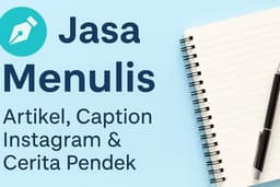 ✍️ “Jasa Menulis Artikel, Caption IG & Cerita Pendek yang Menarik dan Original”