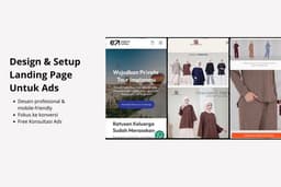 Design dan Setup Landing Page Untuk Digital Ads | Optimasi Landing Page Untuk Penjualan