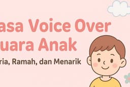 Jasa Voice Over Suara Anak