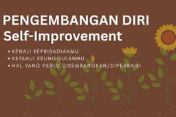Konsultasi Pengembangan Diri /Self-Improvement