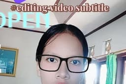 Editing video subtitle
