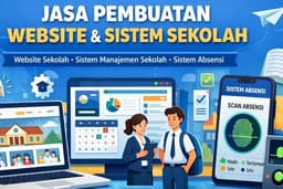Jasa Pembuatan Website Company Profile, Toko Online, Instansi, Sekolah, Pondok Pesantren