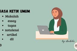 Jasa pengetikan tugas,essay dan lainnya