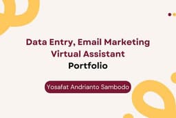 Data Entry, Collection, PDF Conversion, Lists Cleaning VA