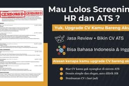 Jasa Review CV dan Membuat CV ATS Freandly