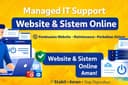 Managed IT Support untuk Website & Sistem Online