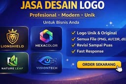 JASA DESAIN LOGO PROFESIONAL, MODERN, DAN UNIK UNTUK BISNIS ANDA