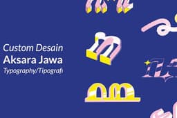 Custom Desain Aksara Jawa Typography/Tipografi