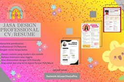 Jasa Design Professional CV/Resume (Revisi Tanpa Batas)
