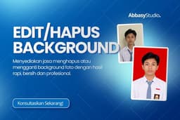 Jasa Edit & Hapus Background Foto Profesional