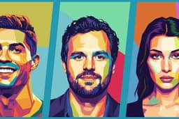 Ubah Foto Jadi Potret WPAP High-Res (untuk cetak & web) kurang dari 1 hari