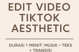Edit Video TikTok konten 1 Menit – Musik, Teks & Transisi Smooth