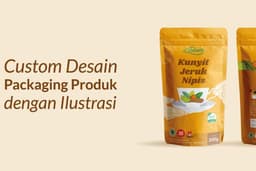 Custom Desain Packaging Produk dengan Ilustrasi