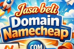 Jasa Top Up Beli Domain Namecheap