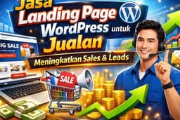 Jasa Landing Page WordPress untuk Jualan (Meningkatkan Sales & Leads)