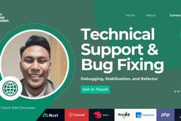 Technical Support & Bug Fixing (Laravel, Vue, Web App)