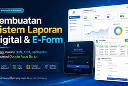 Pembuatan Sistem Laporan Digital & E-Form Menggunakan html/css/javascript dan Otomasi Apps Script