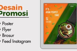 Desain promosi, Poster, Flyer, Brosur, Feed Instagram