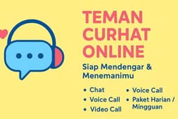 Teman Curhat Online – Siap Mendengar & Menemanimu