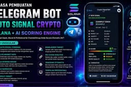 Jasa Bot Telegram Auto Signal Crypto Solana + AI Scoring Engine