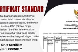 LEGALITAS USAHA (sertifikat standar)