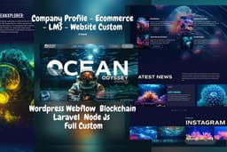 Jasa Website Modern & Cepat: Company Profile, eCommerce, LMS, Sosial Media & Custom Design