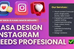 Jasa Design Instagram Feeds Profesional