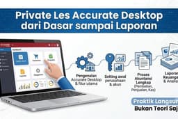 Private Les Accurate Desktop dan online dari Dasar sampai Laporan (PRAKTEK LANGSUNG)