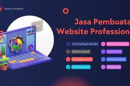 Website Company Profile, Landing page, e-Commerce, Custom Website dengan professional web design