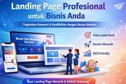 Landing Page Premium untuk Bisnis & Personal Brand (high conversion)