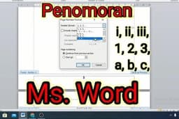 MEMBUAT NOMOR HALAMAN WORD