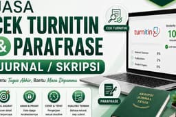 Jasa Cek Turnitin & Parafrase Jurnal/Skripsi